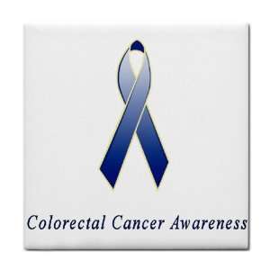  Colorectal Cancer Awareness Ribbon Tile Trivet Everything 