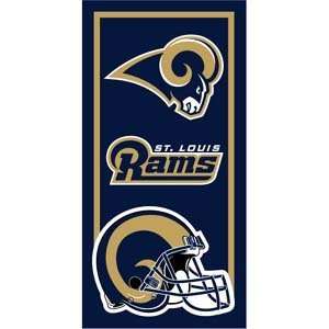    License Sport NFL Beach Towel   St Louis Rams 