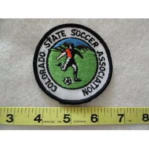 Colorado State Soccer Association Patch