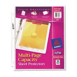  New Multi Page Top Load Sheet Protectors Heavy Gauge Case 