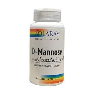  Solaray D Mannose with CranActin    60 Vegetarian Capsules 
