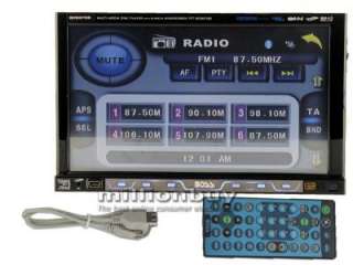 BOSS BV8975B 8 LCD IN DASH DVD/CD/ PLAYER+BLUETOOTH  
