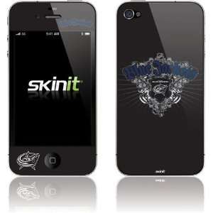  Columbus Blue Jackets Heraldic skin for Apple iPhone 4 