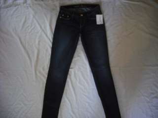 NWT WOMENS GUESS MARCIANO REBELLIOUS SKINNY JEANS 00 23  