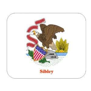  US State Flag   Sibley, Illinois (IL) Mouse Pad 