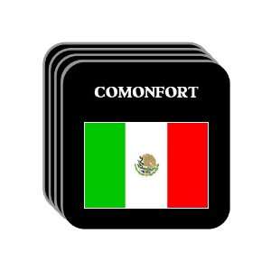  Mexico   COMONFORT Set of 4 Mini Mousepad Coasters 