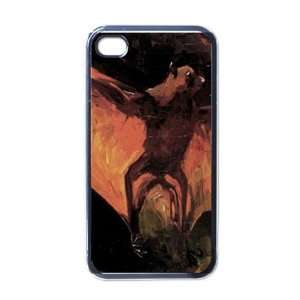 Flying Fox By Vincent Van Gogh Black Iphone 4   Iphone 4s Case