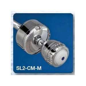   SL2 CM M Slim Line2 Universal Shower Filter   Crome