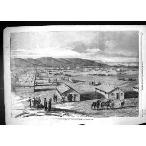  1855 Camp Foreign Legion Shorncliffe Royal Horse Artillery 