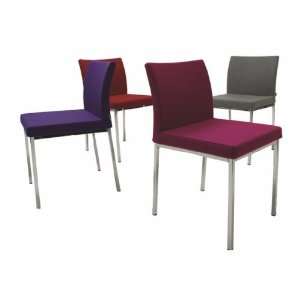  Soho Concept Aria Chrome Dining Chair Furniture & Decor