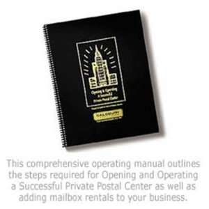  Private Postal Center Operating Manual