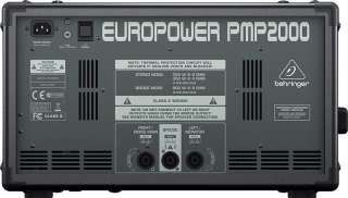   EUROPOWER PMP2000 800W 14 Channel Powered Mixer w/ Multi FX Processor