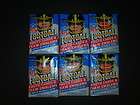 Lot of 2 1980 Fleer Football Team in Action Wax Boxes   36 unopened 