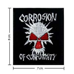  Corrosion of Conformity Music Band Logo I Embroidered Iron 