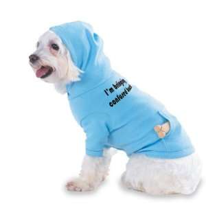 bringing confused back Hooded (Hoody) T Shirt with pocket for your Dog 