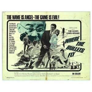  Where The Bullets Fly Original Movie Poster, 28 x 22 