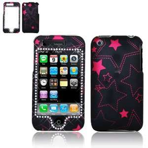  Premium   Apple iPhone 3G/3GS Protex Pink Shimmering Stars 