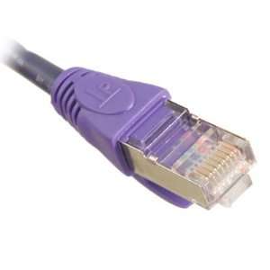  Gino RJ45 Shiedled Plug Cat5 LAN Network Cable Purple 1.5 