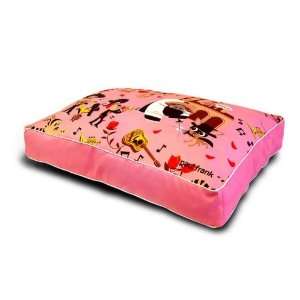   Paul Frank Dog Pet Bed Wedding Bells Pink King Patio, Lawn & Garden