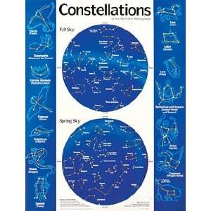   SCHAFFER PUBLICATIONS CHART CONSTELLATIONS17 X 22