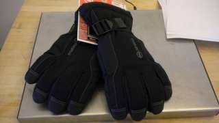 Manzella Womens Gore Tex Farenheit 5 Glove, Black, Med  
