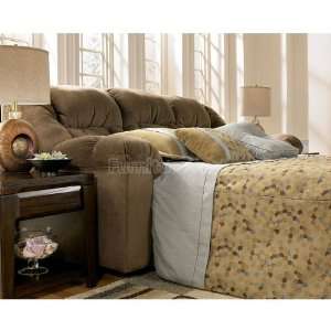  Brown Contemporary Full Sofa Sleeper Couch Furniture 