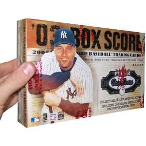  2003 Fleer Box Score Baseball HOBBY Box   18P7C Sports 