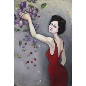  Cassandra Barney Violetta Limited Edition Canvas