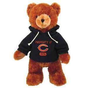  Basic Fun 25 Standing NFL Hoodie Bear   Chicago Bears 