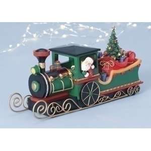 11 Amusements Animated and Musical Santa Claus Sleigh Train Christmas 