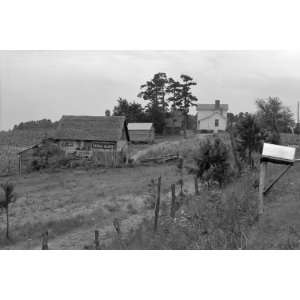  Negro Sharecropper Farm 20x30 Canvas