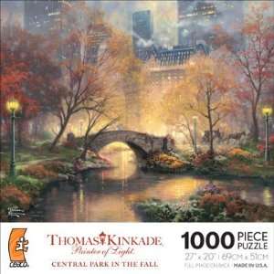  Thomas Kinkade Painter of Light Central Park In the Fall 