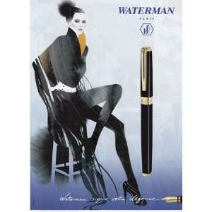 Print Ad 2007 Waterman Paris Waterman  Books