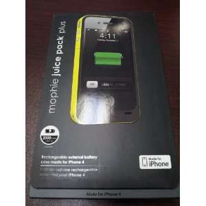  Mophie Apple Juice Pack Plus Yellow Compatibility with 