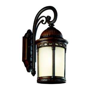 Kichler 11054BST, Corunna Photocell Outdoor Wall Sconce Lighting, 18 