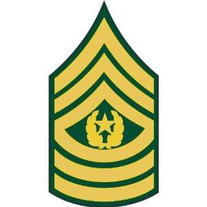  Army Command Sergeant Major Sticker 