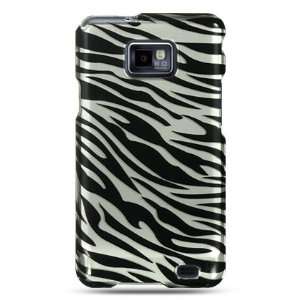   silver and black zebra design for the Samsung Galaxy S II/SGH i777