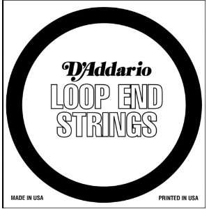  DAddario LE024PB Phosphor Bronze Loop End Single String 