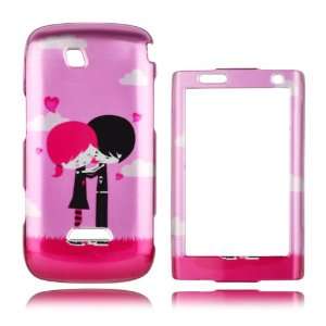   Emo Love   T Mobile   1 Pack   Case   Retail Packaging   Hot Pink