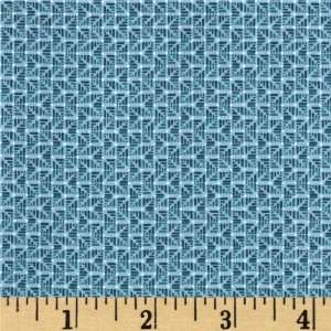  44 Wide South Pacific Mira Turquoise Fabric By The Yard 