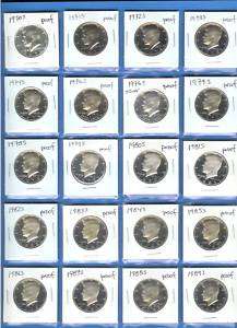 1964   2009 Proof/Silver Proof Kennedy Set of 64  