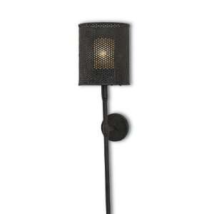  Currey and Company 5060 Mole Black Whitton 1 Light Wrought 