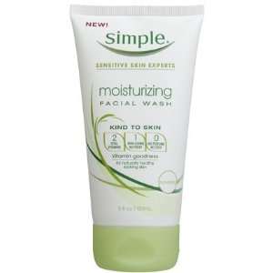 Simple Kind to Skin Moisturizing Facial Wash, 5 oz (Quantity of 5)