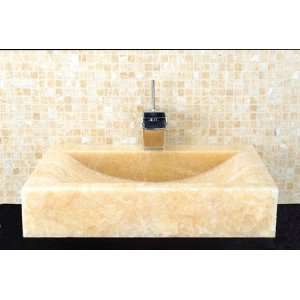   Acqua Bath Sink   Above Counter Montecito Stone Collection MODENA.HO.P