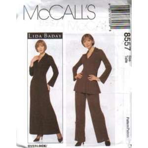  McCalls Sewing Pattern 8557 Misses Dress, Tunic and 