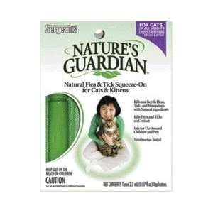 Sergeants Natures Guardian Natural Flea & Tick Squeeze On for Cats 