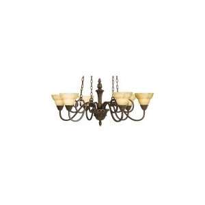 Clearance   La Serena 6 Light Chandelier 40 W Progress Lighting P4343 