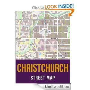 Christchurch, New Zealand Street Map eReaderMaps  Kindle 