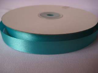 Beautiful double faced satin ribbon, 1/2 in wide. Each roll contains 