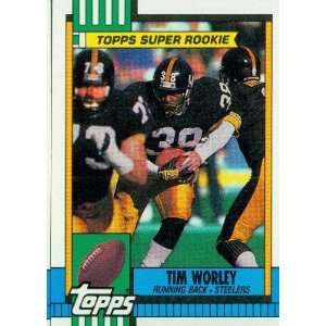  1990 Topps #175 Tim Worley   Pittsburgh Steelers (Football 